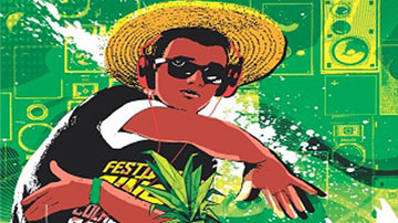 Cartel Festival Piña Colada