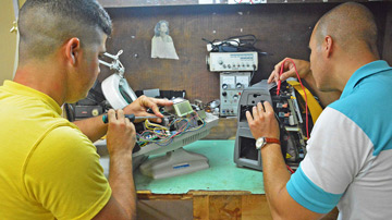 Reparando equipos
