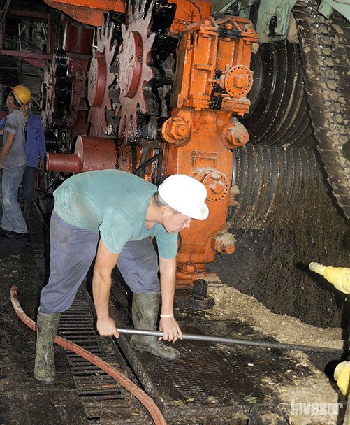 Hombre trabajando