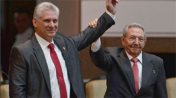 Raúl Castro y Díaz-Canel