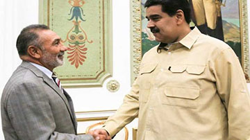 Nicolás Maduro y Telmário Mota