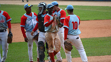 Juego de béisbol