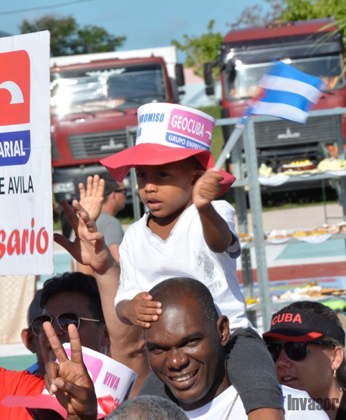 Niños en el desfile