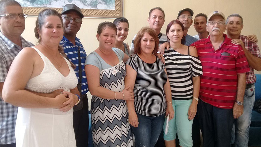 Participantes en el evento