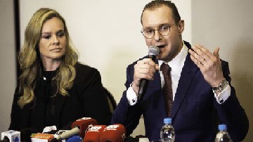 Valeska Teixeira y Cristiano Zanin