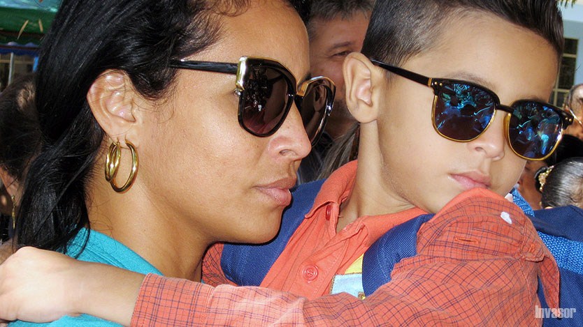 madre e hijo