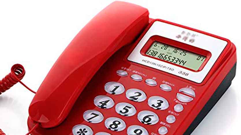 Teléfono rojo