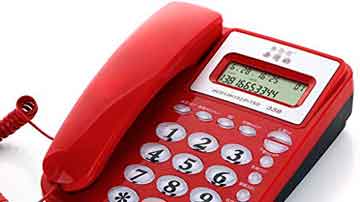 Teléfono rojo