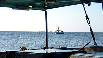 Barcos en el mar