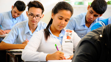 Estudiantes en el aula