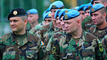 Militares en formación