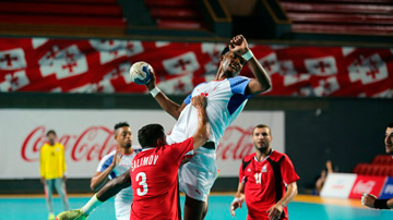 Juego de balonmano