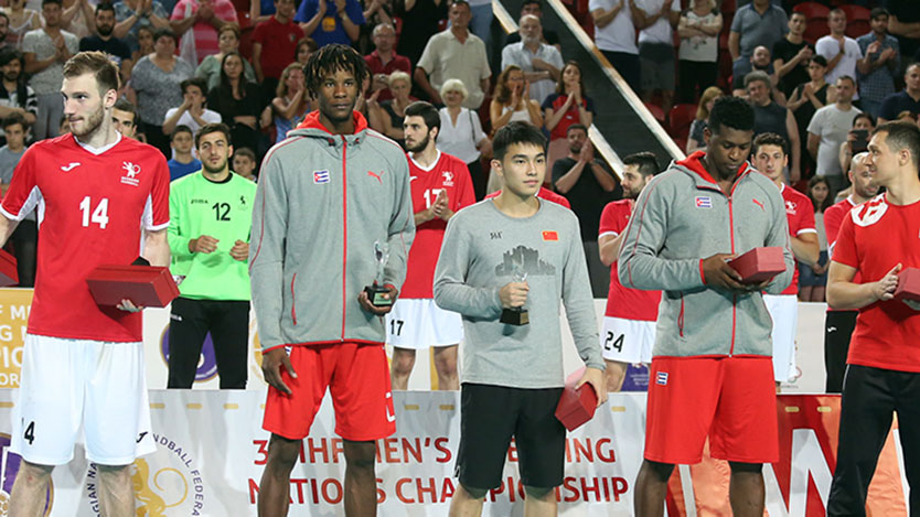 Juego de balonmano
