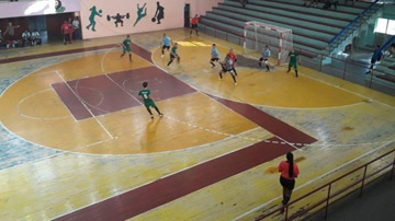 Juego de fútbol sala