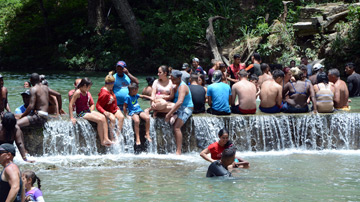 Bañistas