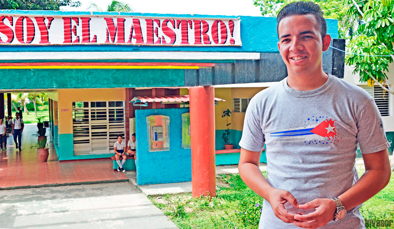 Joven, escuela