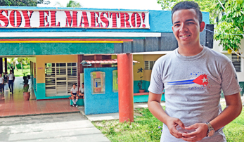 Joven, escuela