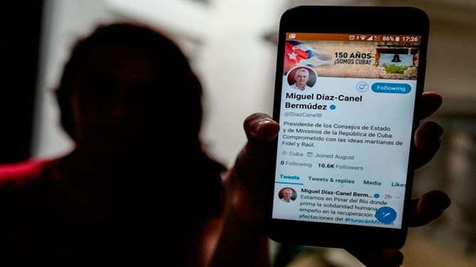 Cuenta en Twitter de Miguel Díaz-Canel
