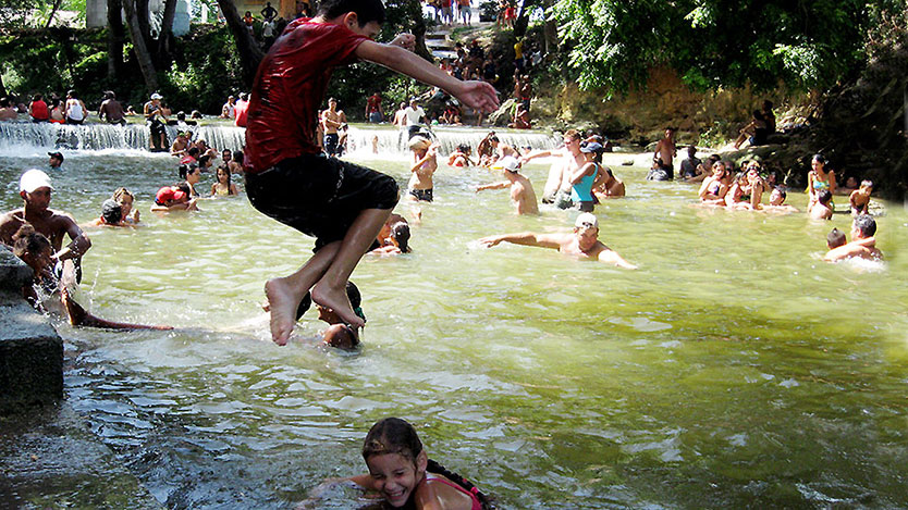 Bañistas
