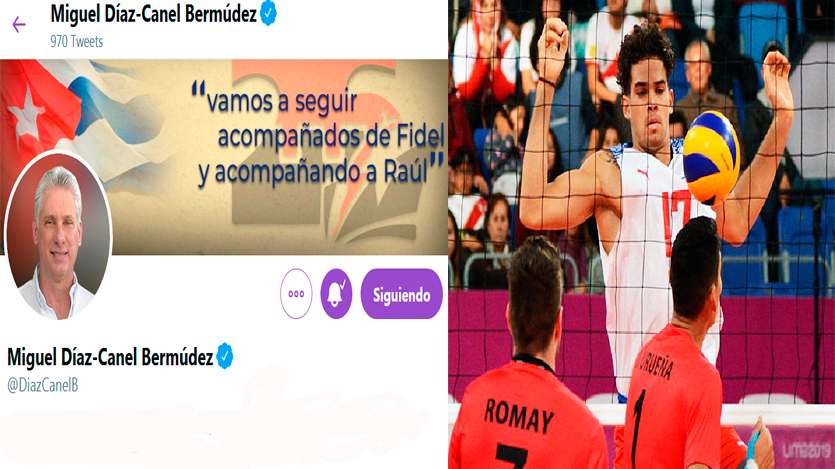 Díaz-Canel felicita en Twitter