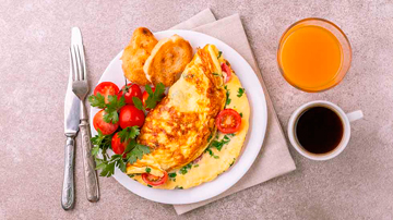 Omellete, desayuno