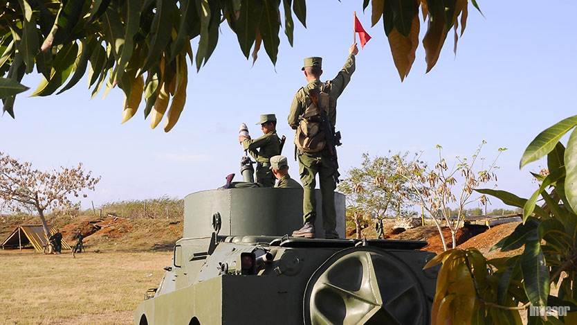 Jóvenes en el servicio militar