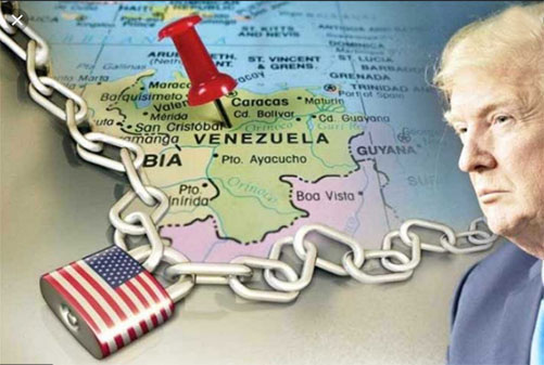 Bloqueo de EEUU a Venezuela 