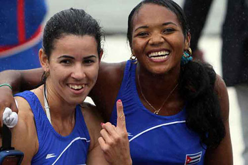 Aimee Hernández y Yariulvis Cobas