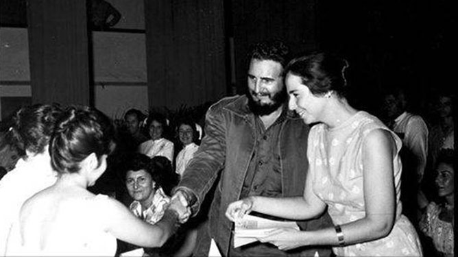 Fidel y Vilma