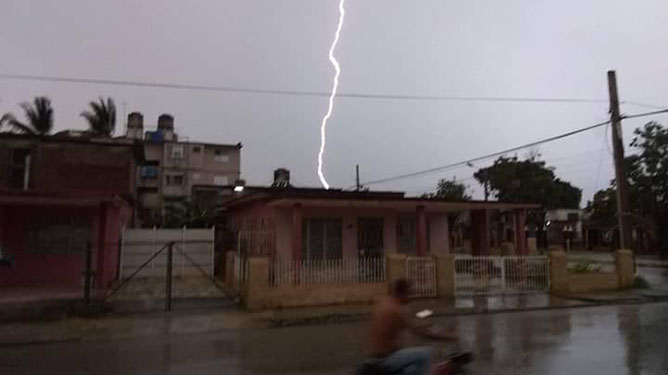 descarga electrica