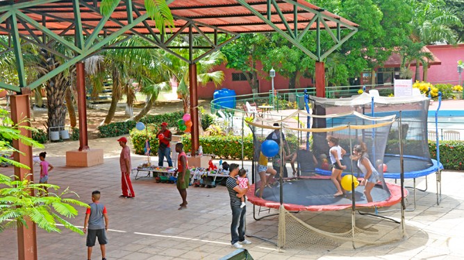 Padre e hijo, zoo