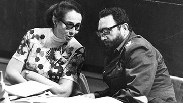 Vilma y Fidel