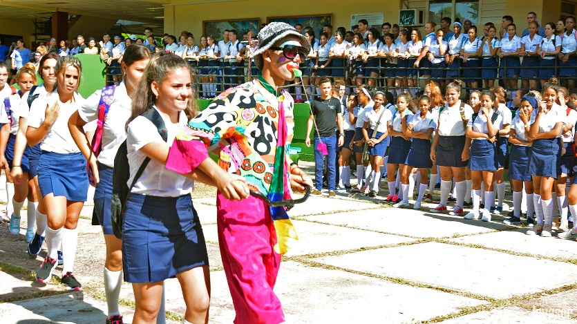 Payaso, plazoleta