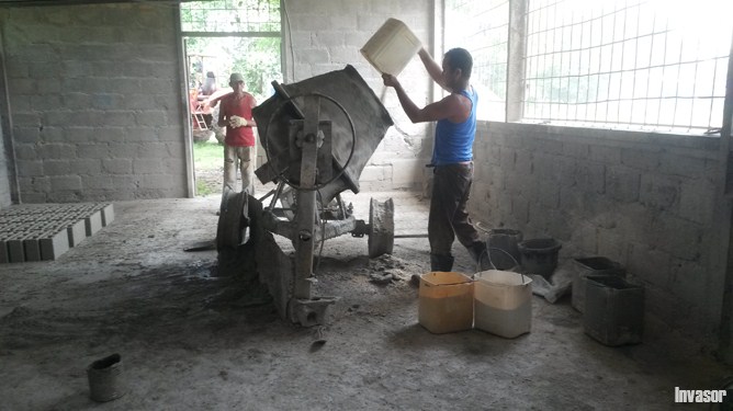 Producción de bloques