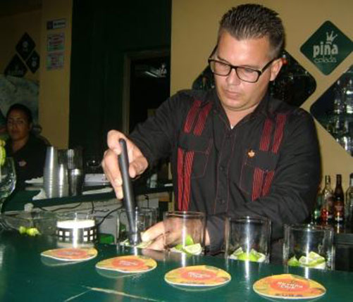 Trabajador del Piña colada