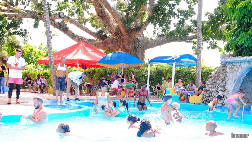 Bañistas