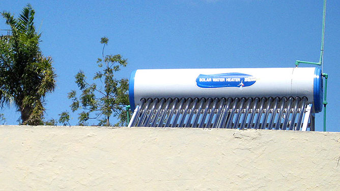 calentador solar