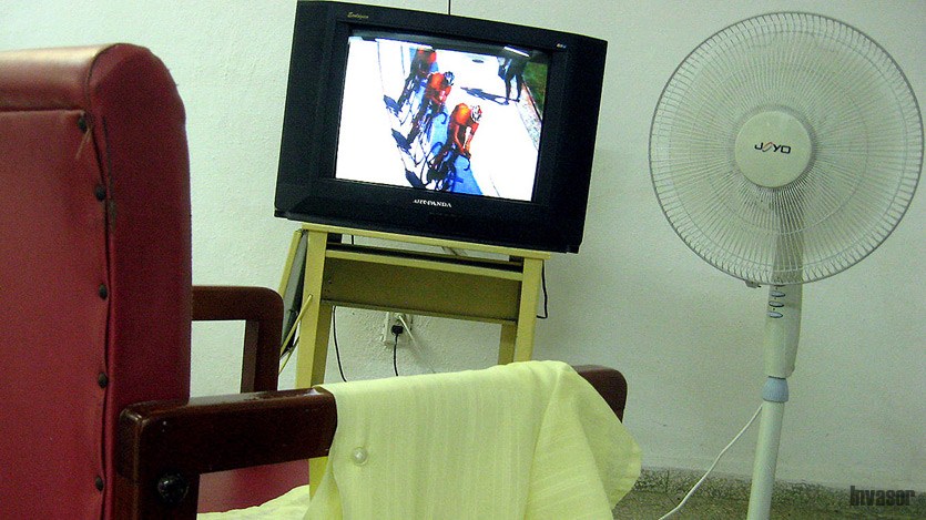Televisor y ventilador