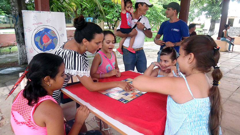 Niñas jugando