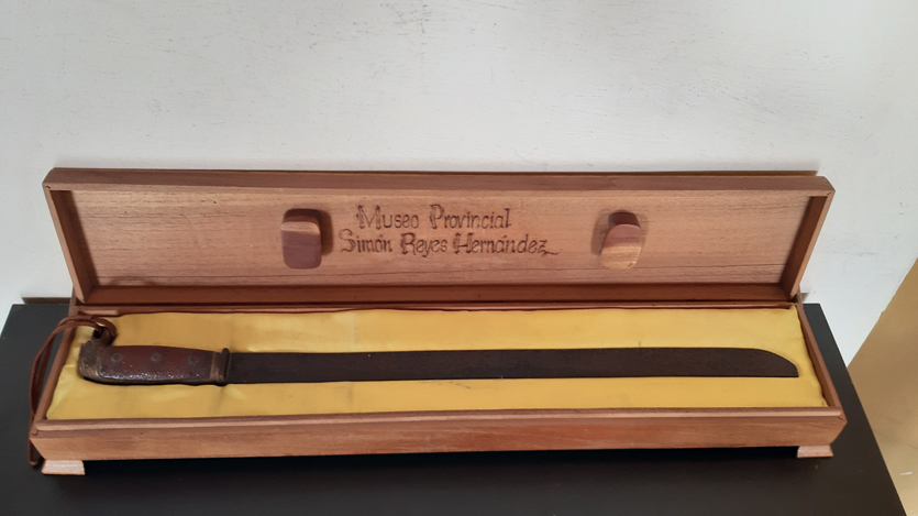 Replica del machete del Coronel Simón Reyes Hernández