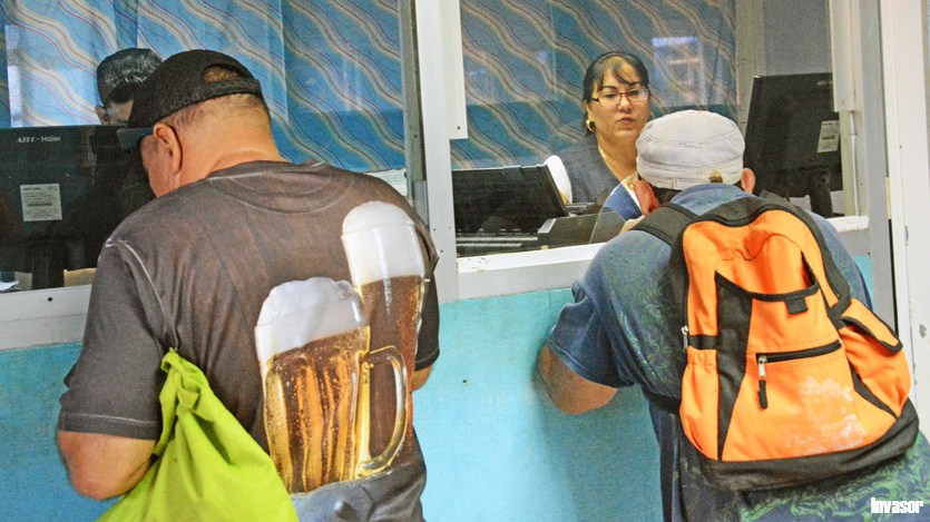 Pasajes, ómnibus