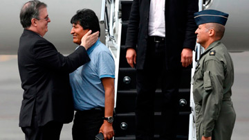Evo Morales en México