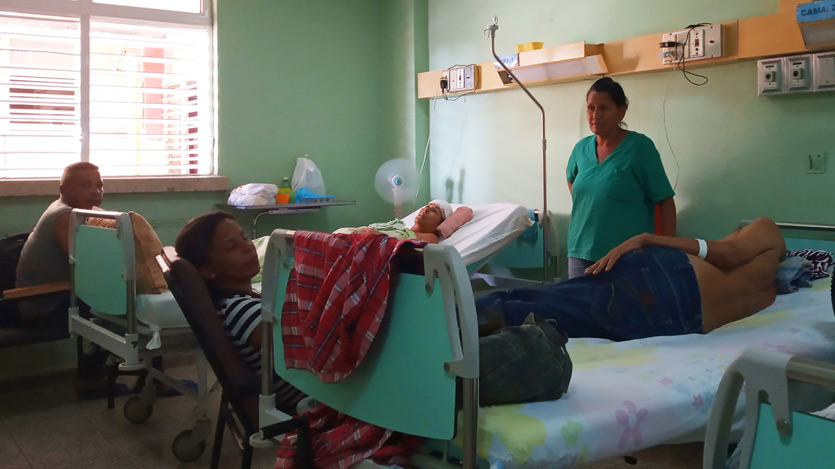 Pacientes en el hospital