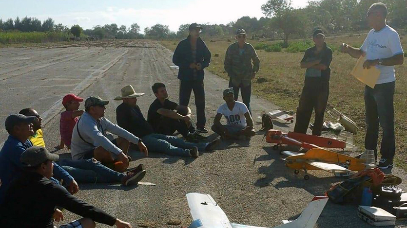 Aeromodelismo en Ciego de Ávila