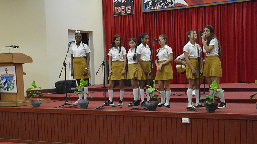 Coro de estudiantes