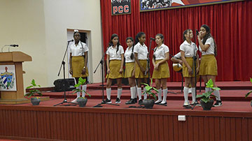 Coro de estudiantes