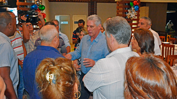 Miguel Díaz Canel, Carta Cuba