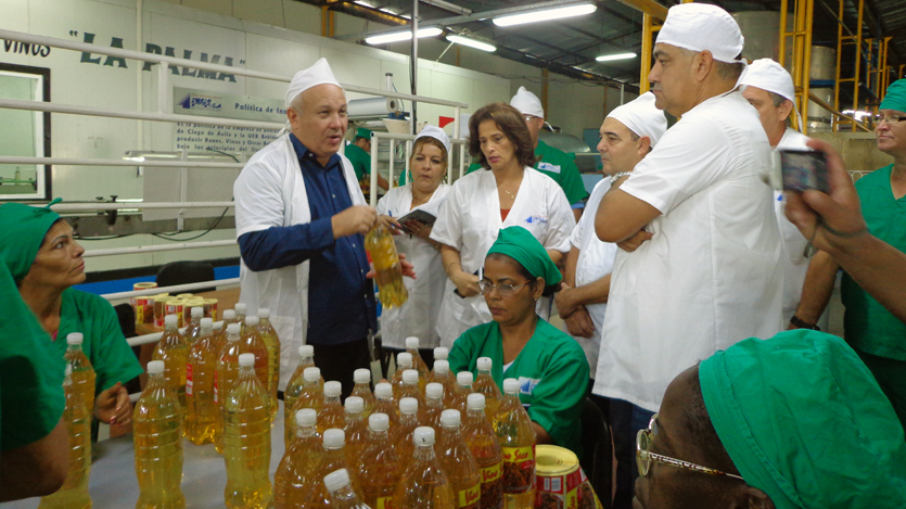 Jorge Luis Tapia, visita gubernamenal
