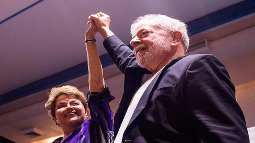 Lula da Silva y Dilma Rousseff