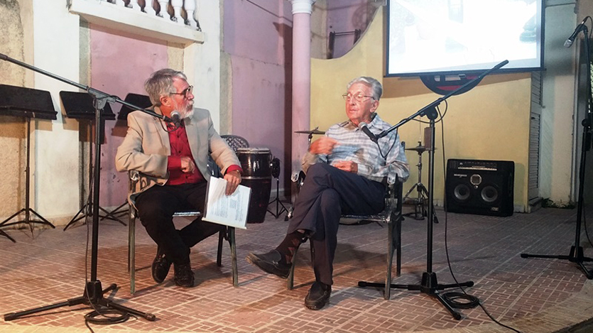 Larry Morlaes y Gilfredo Boan Pina